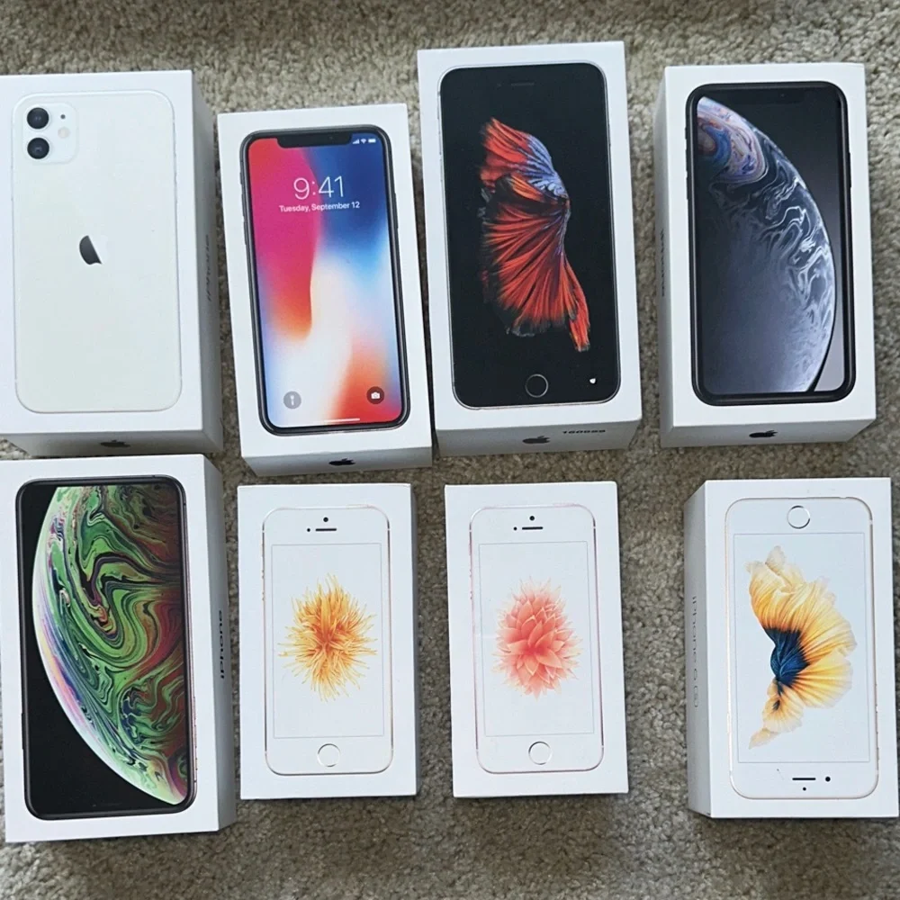 Apple Device Packaging Set in White